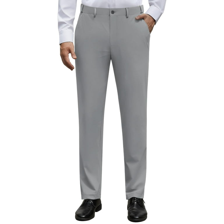 Alimens & Gentle Men's Stretch Dress Pants Expandable