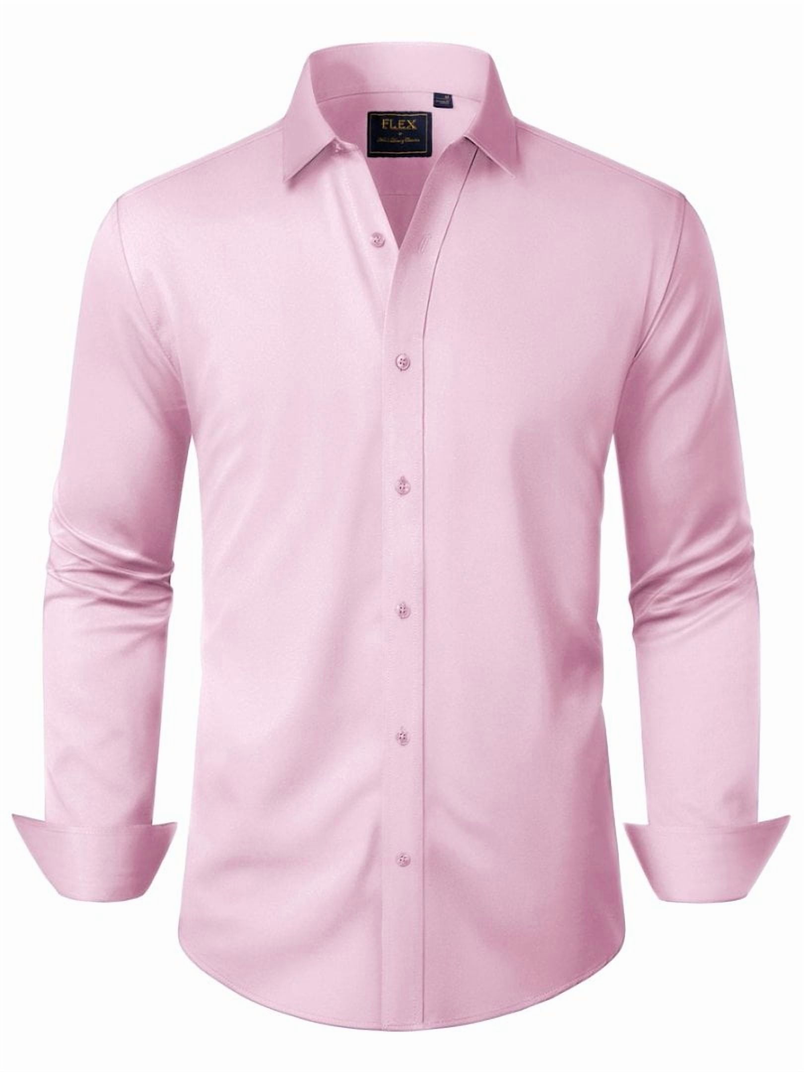 Sogami Men's Stretch Wrinkle-Free Dress Shirts Long Sleeve Formal Shirt Sogami Men's Stretch Wrinkle-Free Dress Shirts Long Sleeve Formal Shirt