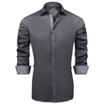 thumbnail image 1 of sogami Mens Long Sleeve Stretch Dress Shirts Casual Button Down Shirt, 1 of 9