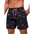 thumbnail image 1 of sogami Mens Swim Trunks With Mesh Liner Quick Dry Board Shorts Men's Beach Swimsuit, 1 of 5