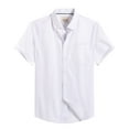 thumbnail image 1 of sogami Short Sleeve Oxford Shirts for Men Button Down Shirt with Pocket, 1 of 7