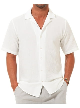 RYRJJ Womens Button Down Shirts Oversized Linen Cotton Long Sleeve