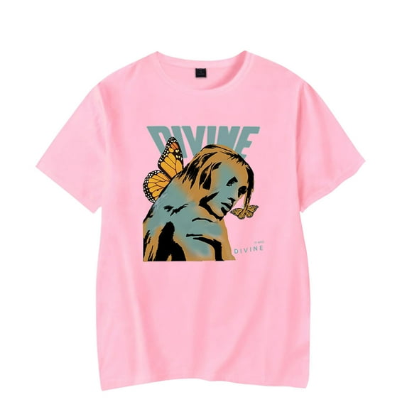 Alina Baraz T-shirts It Was Divine albums Merch Women Men Clothes Trend Casual Short Sleeve Top