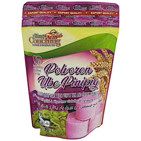 Pinipig Color Aling Conching Polvoron, Ube Pinipig, Pack of 3 - Walmart.com