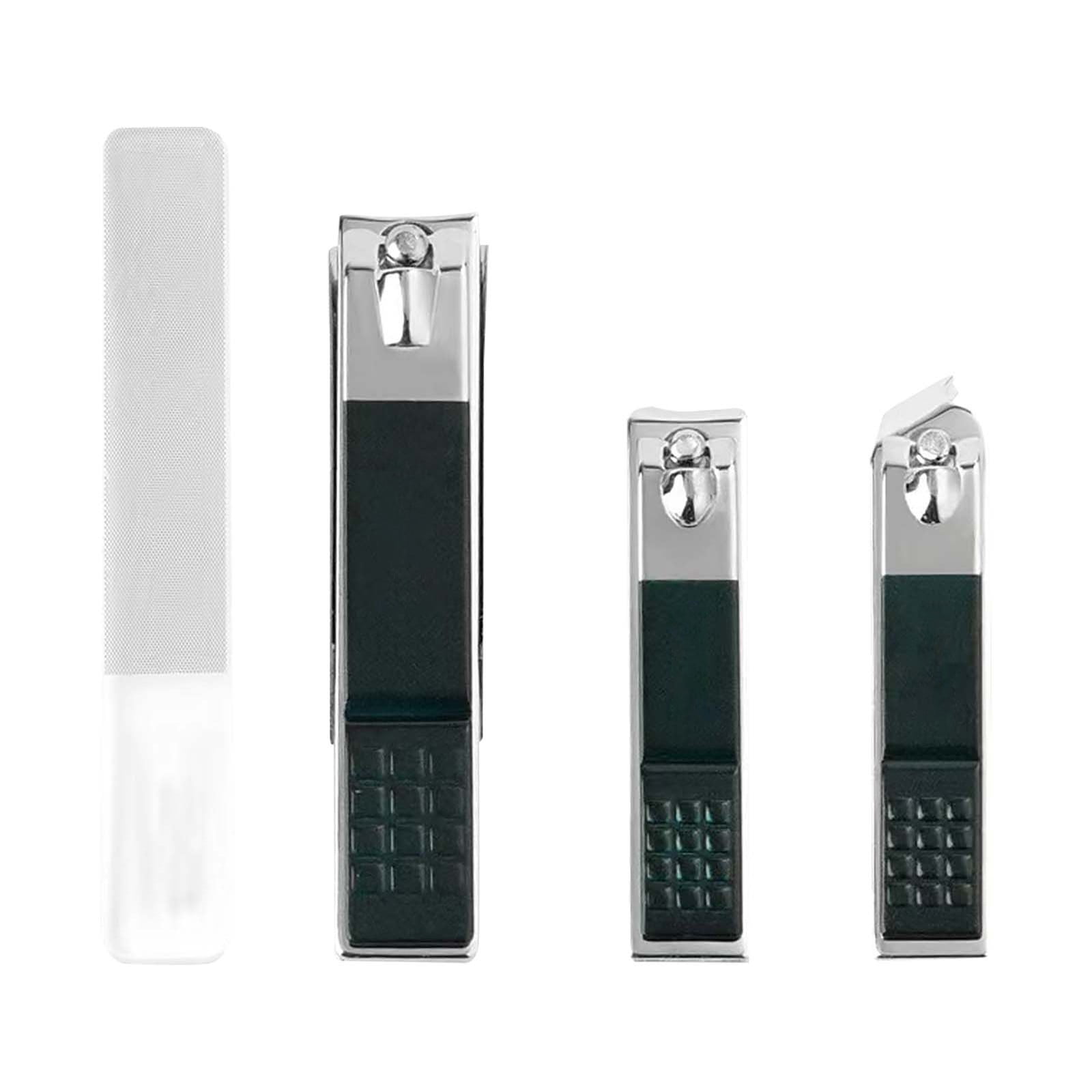 Nails Sharp Reducer Alinwnia 3pcs Nail Clipper Set, Ultra Sharp Stainless Steel Fingernail ...