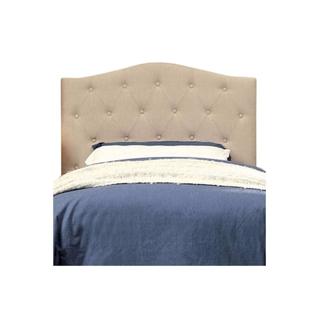 Alipaz Contemporary Twin Size Headboard in ivory