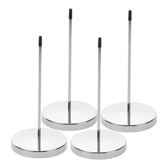 Alipis 4pcs Paper Memo Holder Restaurant Spike Receipt Note Spike Memo Spike Spindle Rod Bill Holder