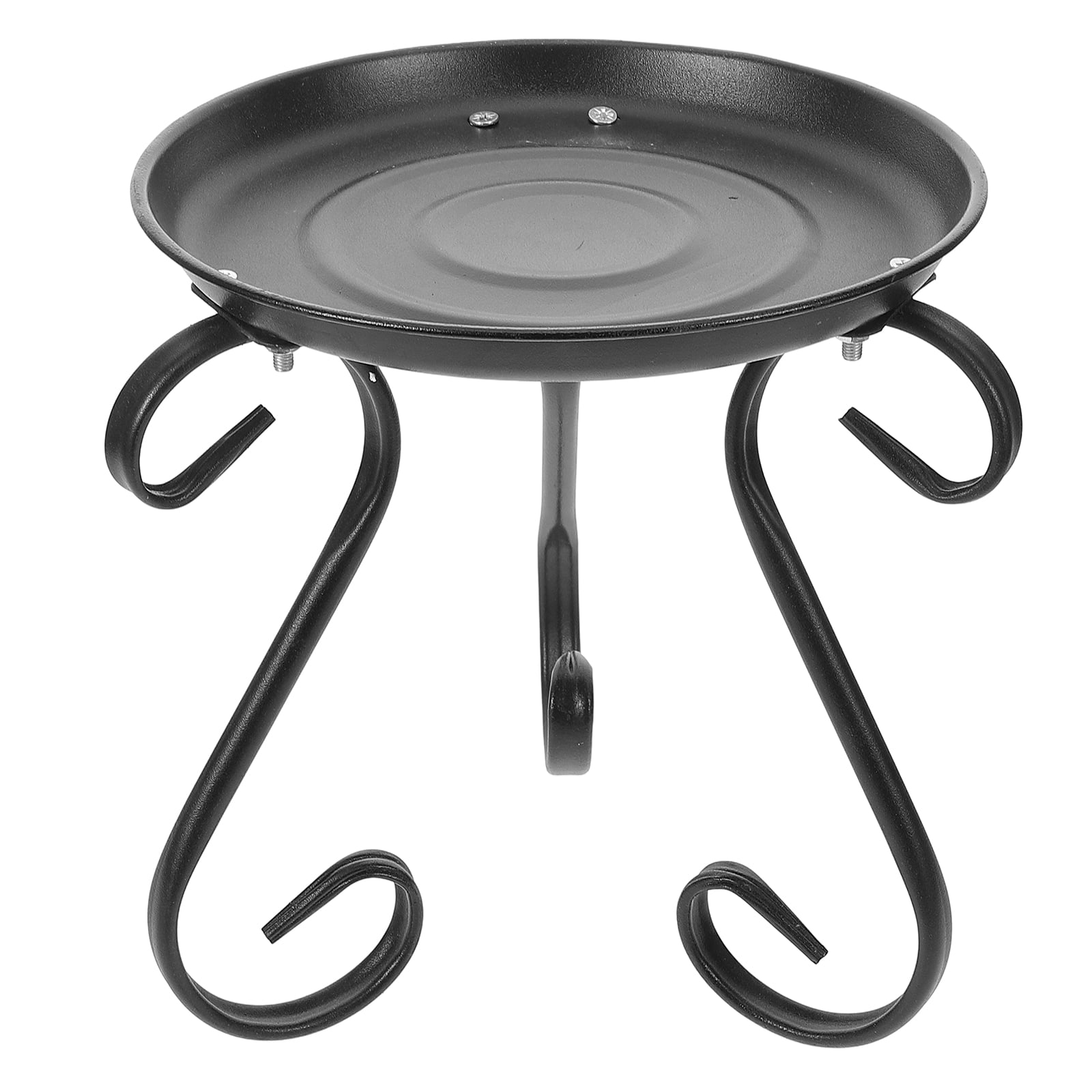 Alipis Iron Plant Stand Iron Potted Plant Riser Household Planter ...