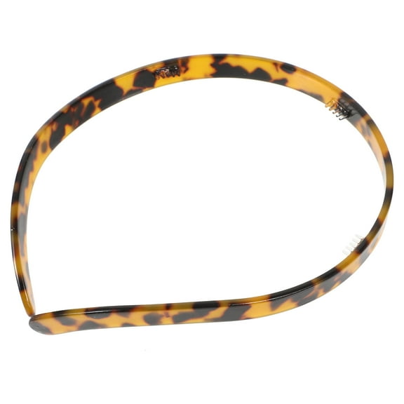 Alipis Simulation Tortoise Shell Headband Wide Acetate Headband Fashion Korean Style Hairband