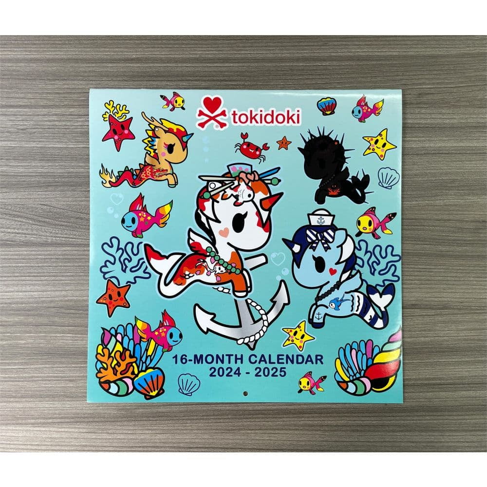 Aliquantum International Inc, Tokidoki Mermicorno 2025 Wall Calendar