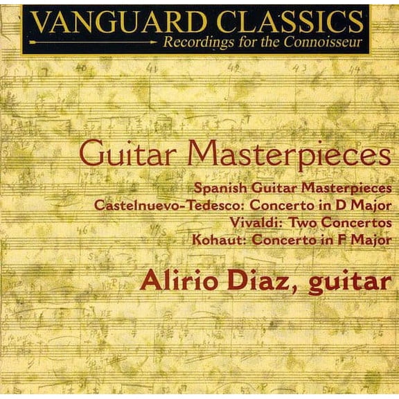 Alirio Diaz - Concerti (2)/Castelnuevo-Tedesco: Con GTR - Music & Performance - CD