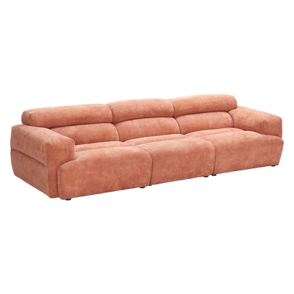 ZUO Alis Modular Sectional Orange