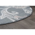 thumbnail image 1 of Alise Rugs Carrington Transitional Floral & Botanical Indoor Area Rug Dark Grey 5'3'' x 7'3'' Oval Floral & Botanical 5' x 8' Indoor Living, 1 of 5