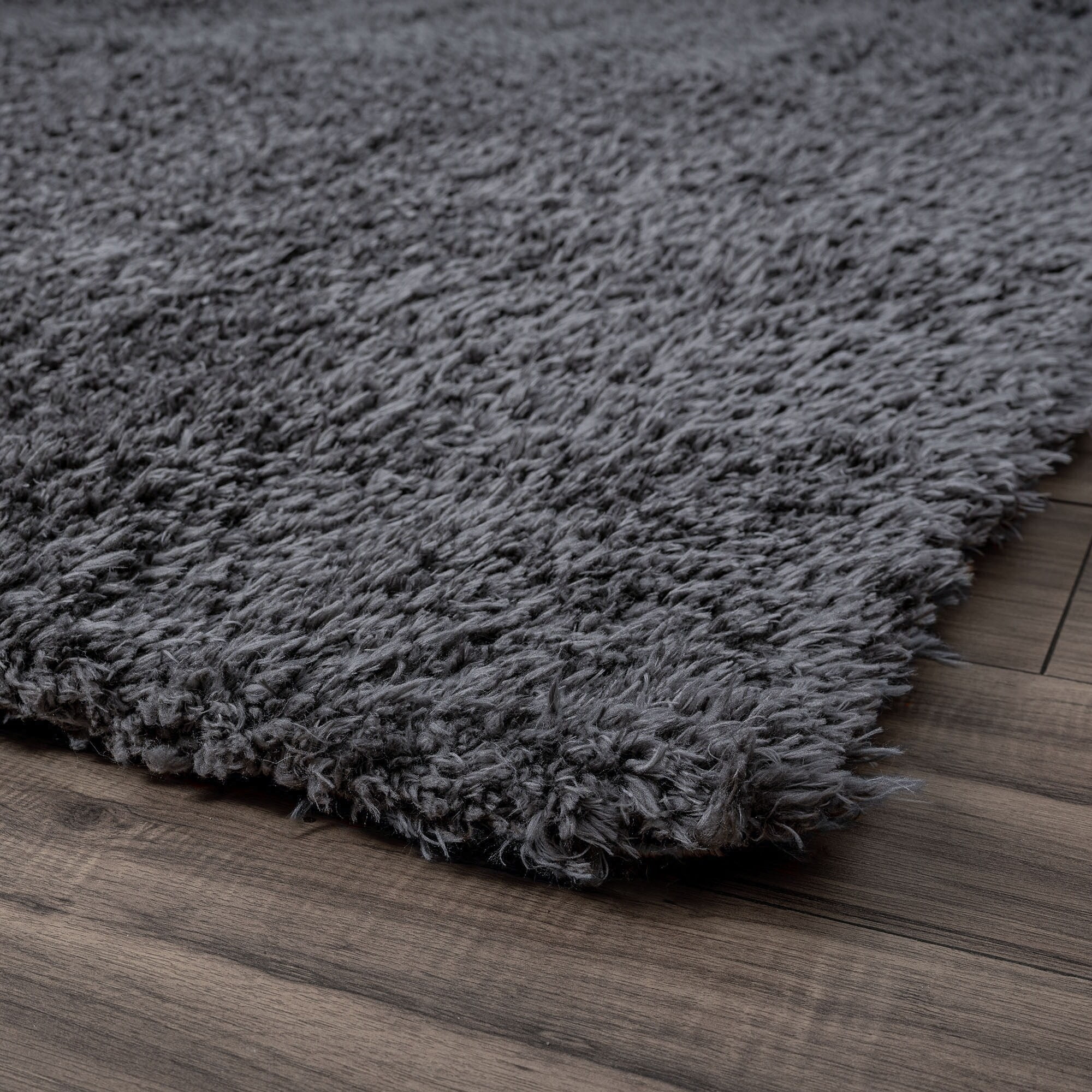 Alise Rugs Heartfelt Shag Modern & Contemporary Solid Color Indoor Area ...