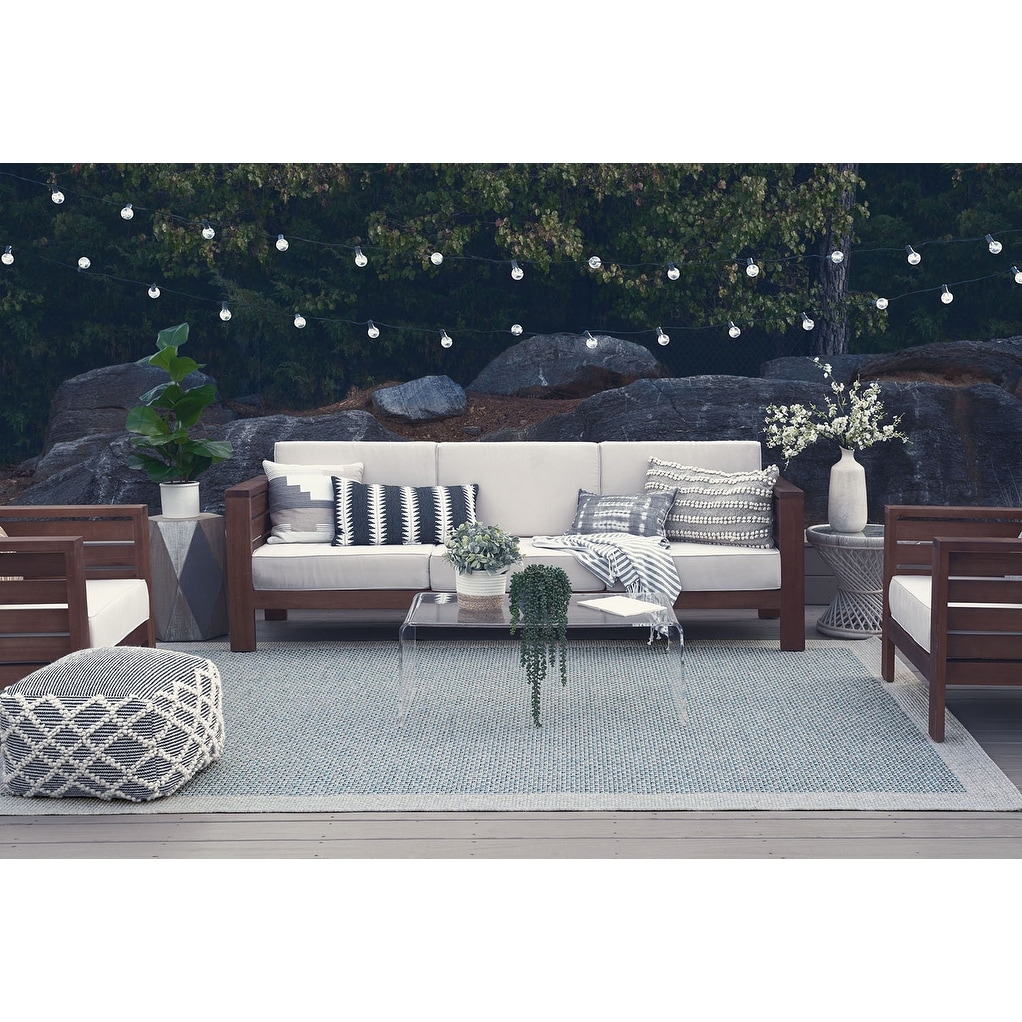 Alise Rugs Seros Modern & Contemporary Nautical Indoor/Outdoor Area Rug ...