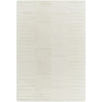 Alisha Contemporary Area Rug - Light Silver, Ash - 18" x 18" Sample