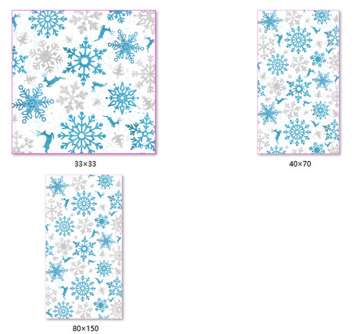 Alishomtll 3Pcs Bath Towels Christmas Bathroom Towels Sets Include Bath