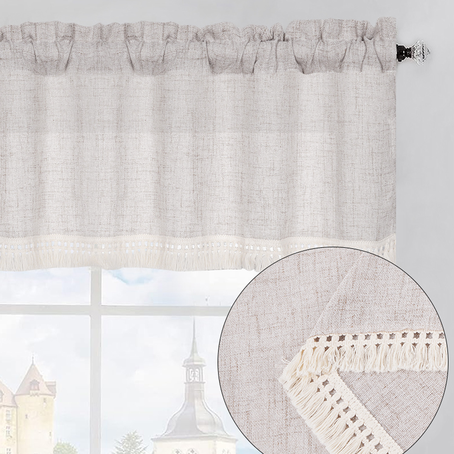 GFHhgdj Curtain Clearance Items Under 5 Dollars Starry Sky Sheer