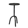 thumbnail image 1 of Aliso Brock Cast Iron End Table in Black, 1 of 3