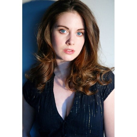 Alison Brie Poster black blouse 27inx40in for any room 27x40 Multi-Color Square Adults Poster Time