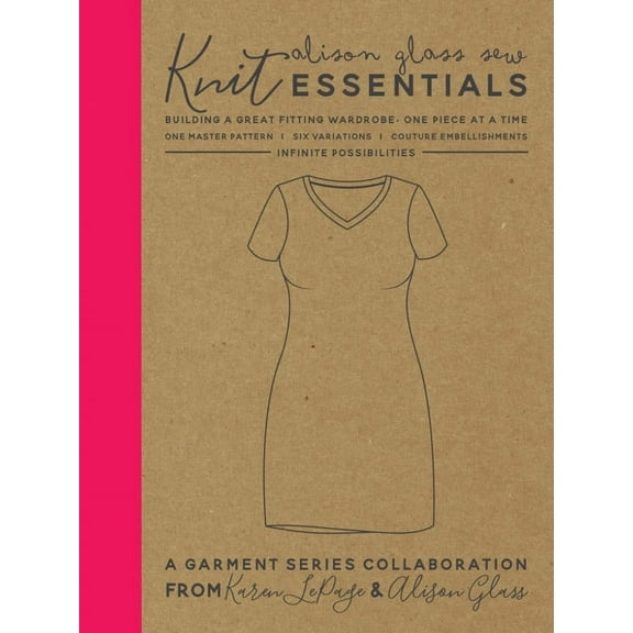 Alison Glass Sewing Pattern Knit Essentials Women Dresses, Tops