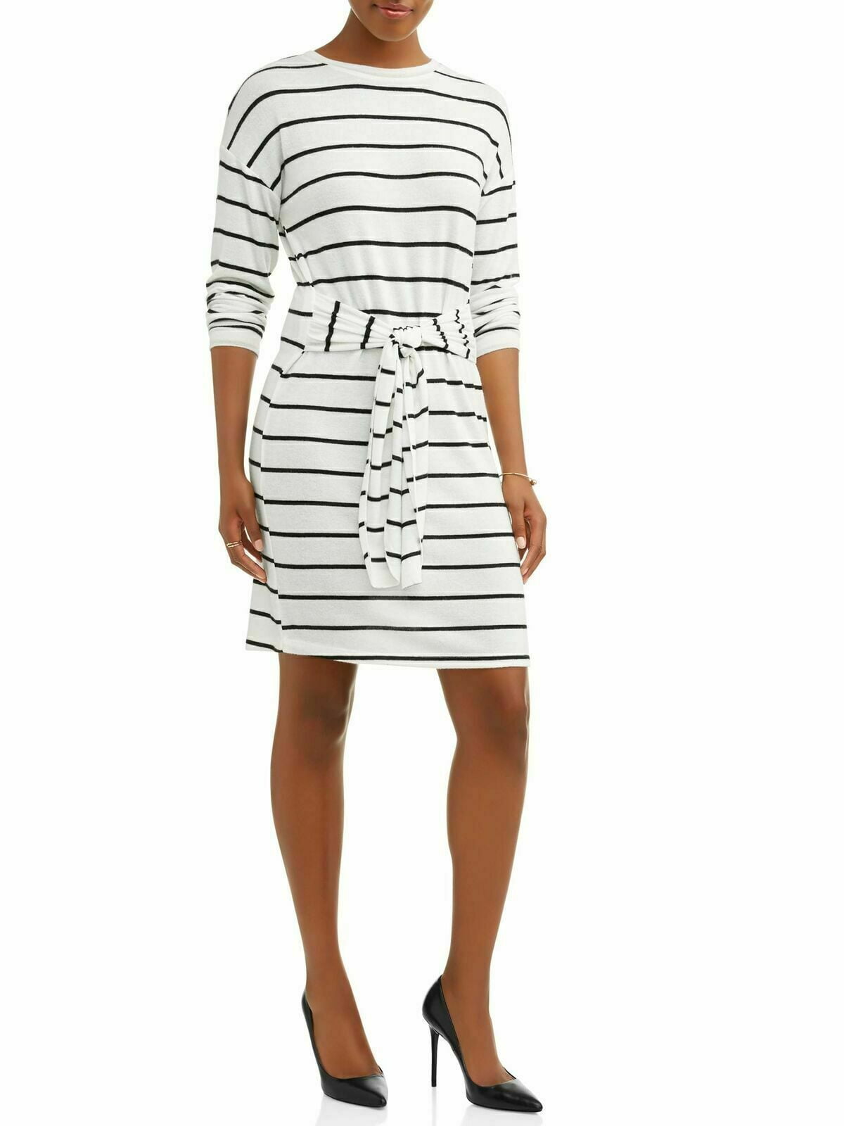 knee length georgette dress self-portrait - Pink Georgette Tie Neck Midi Dress main image 0