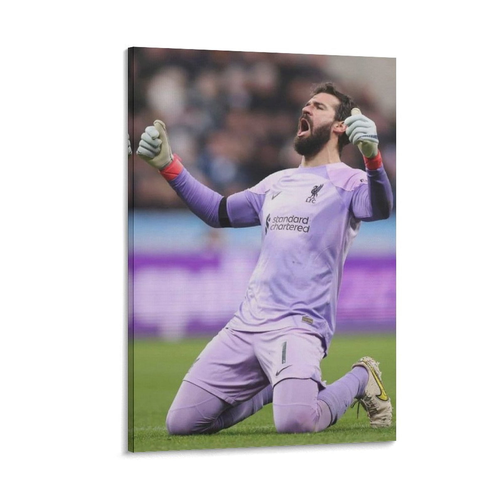 Alisson Becker Canvas Poster Painting On Canvas Wall Art Poster Scroll ...