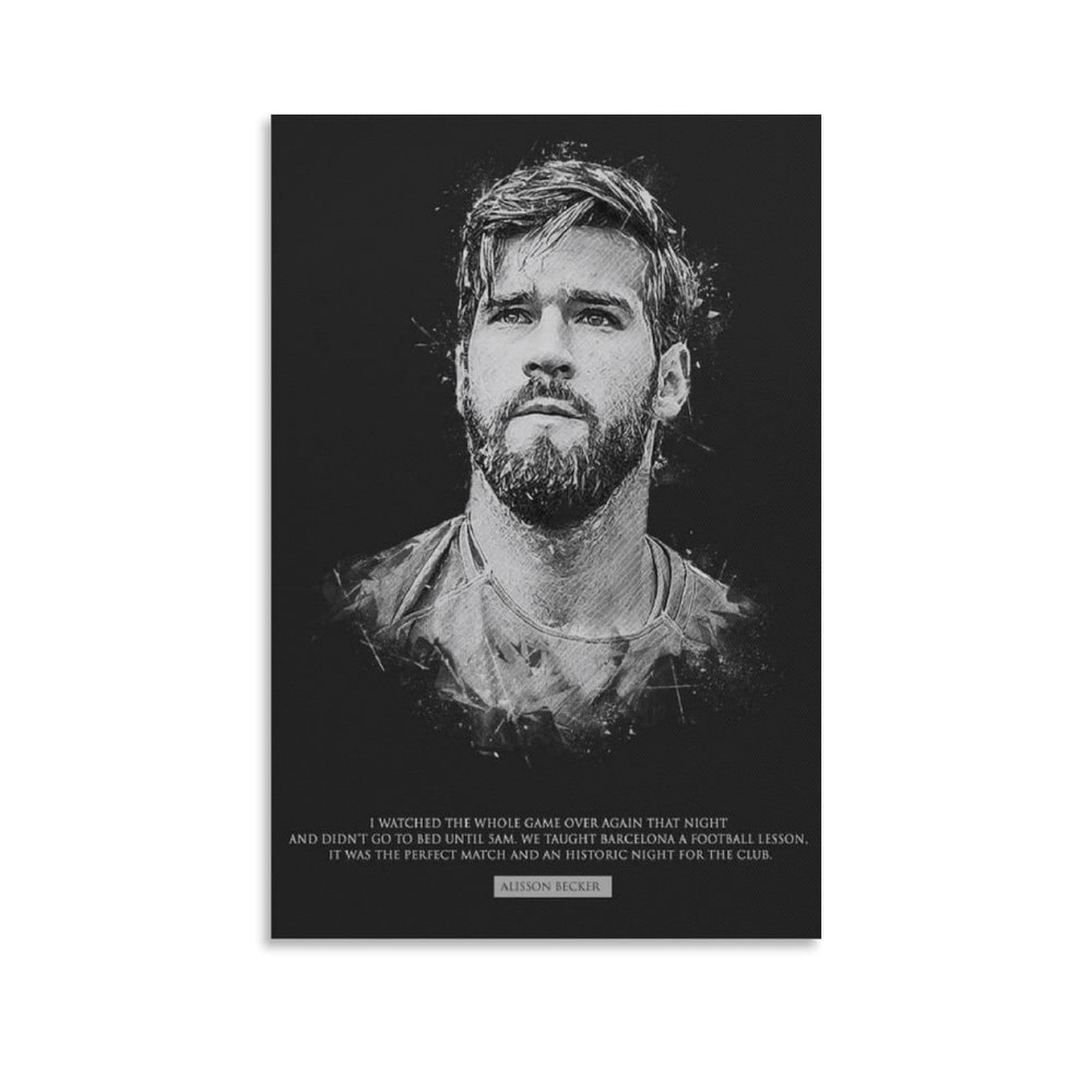 Alisson Becker Canvas Poster Wall Art Poster Scroll Canvas Painting ...