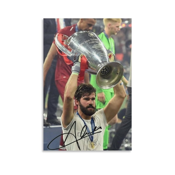 Alisson Becker Poster Picture Print Canvas Poster Wall Paint Art Posters Decor Modern Home Artworks Gift 12x18inch(30x45cm)