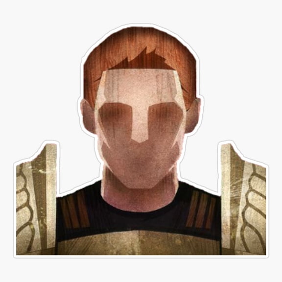 Alistair Character Icon Inspired Sticker