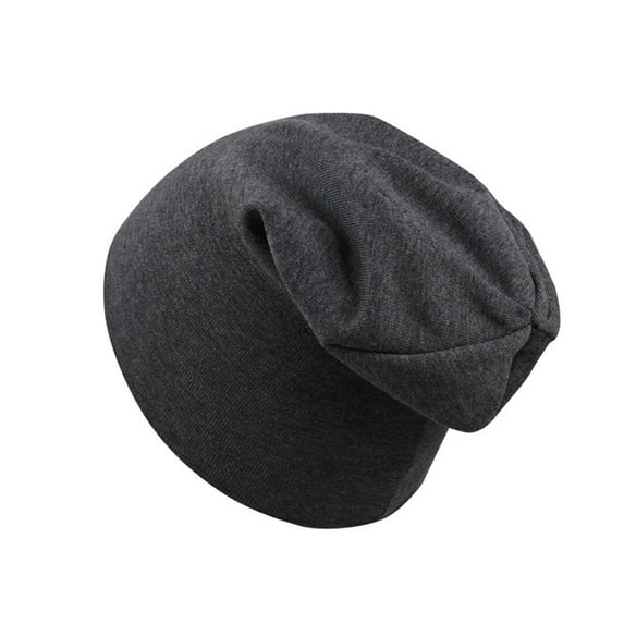 Alitao Beanie Running Hat Baby Hat Baby Boy's Beanie Hats Cotton Skull Caps For Baby Toddlers Kids Little Boys 6-60 Months Winter Hats Dark Gray One Size