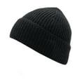 thumbnail image 1 of Alitao Beanie Running Hat Unisex Beanie Winter Knitted Cuffed Soft Warm Hat For Men/Women Ski Watch Cap Winter Hats Knit Hat Black One Size, 1 of 5