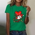 Alitao Couples Shirts Graphic Tees Valentine'S Day Shirt Women's 2025