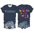 thumbnail image 1 of Alitao Graphic Tees T Shirts Oversized Shirts For Women Shirt Verse T Shirt God Is Within Her Tees Inspirational Tops Tshirts Shirts Summer Tops Navy 4XL, 1 of 8