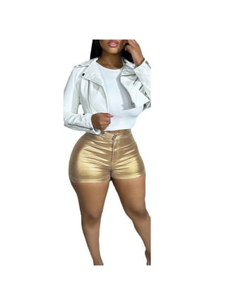 Womens Shorts in Womens Clothing | Gold - Walmart.com