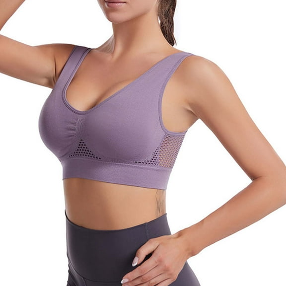 Alitao Sports Bra Seamless Bras Like Hot Cakes Hollow Sport Breathable Sport Comfortable Wireless Women Sport Underwear Bra Backless Bra Yoga Bra C L
