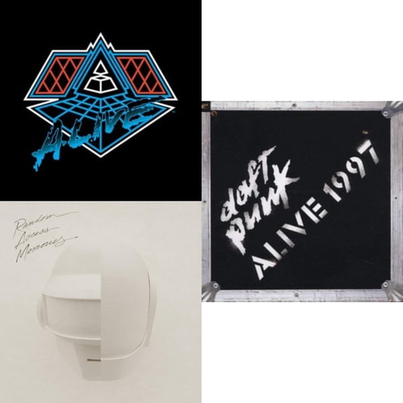 Alive 2007 (2LP) & Random Access Memories (Drumless Edition) (2LP/180G) & Alive 1997