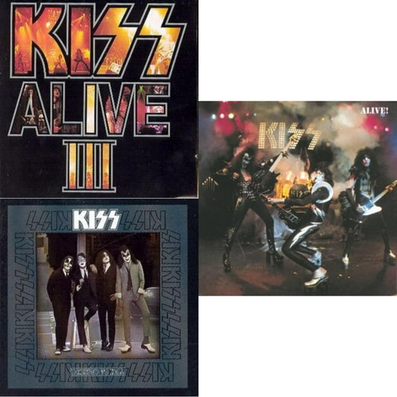 Alive 3 & Dressed To Kill & Alive [CD Bundle]