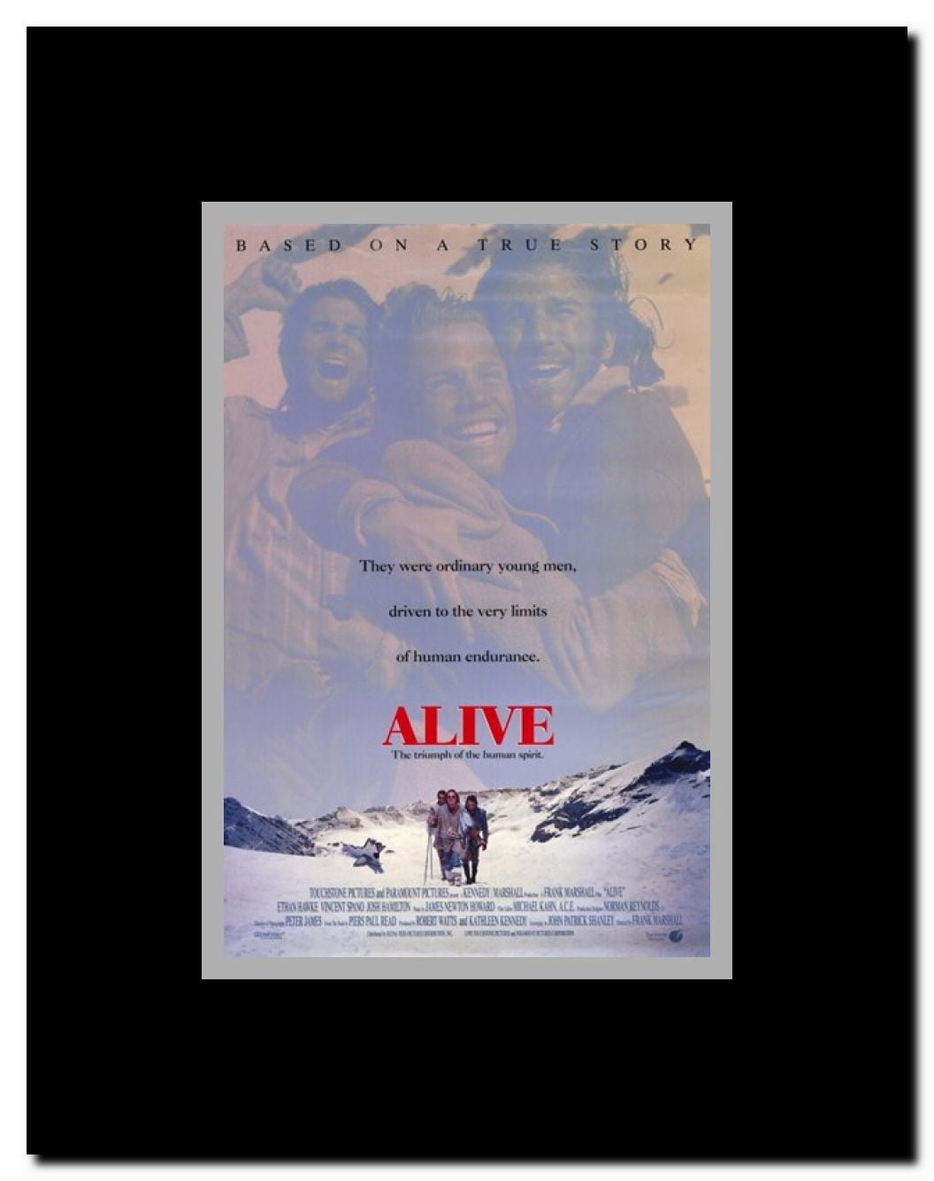 Alive Framed Movie Poster