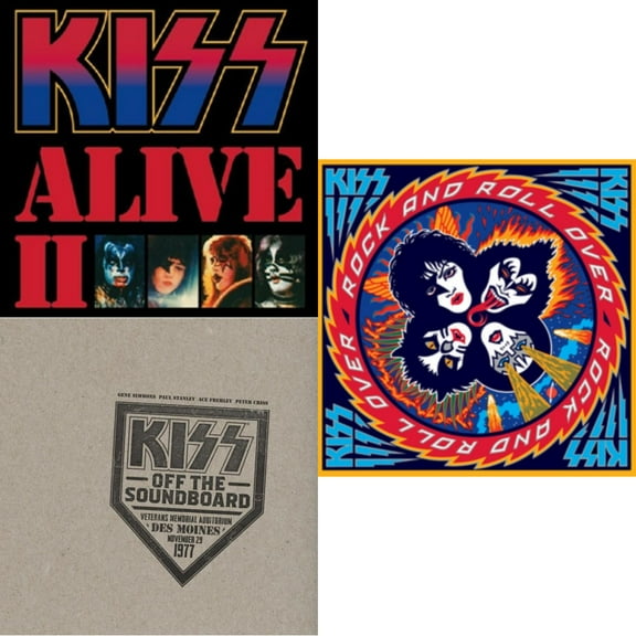 Kiss Off The Soundboard: Live In Des Moines (2LP) & Rock & Roll Over & Alive Ii