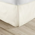 thumbnail image 1 of Alive Pixels Bed Skirt Ivory Solid 100% Cotton 1Pc 8 inch Drop 600TC (Calking, Ivory), 1 of 4