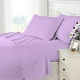thumbnail image 1 of Alive Pixels Flat Sheet Violet Solid 100% Cotton 1Pc Flat Sheet 1000TC (California King, Violet), 1 of 6