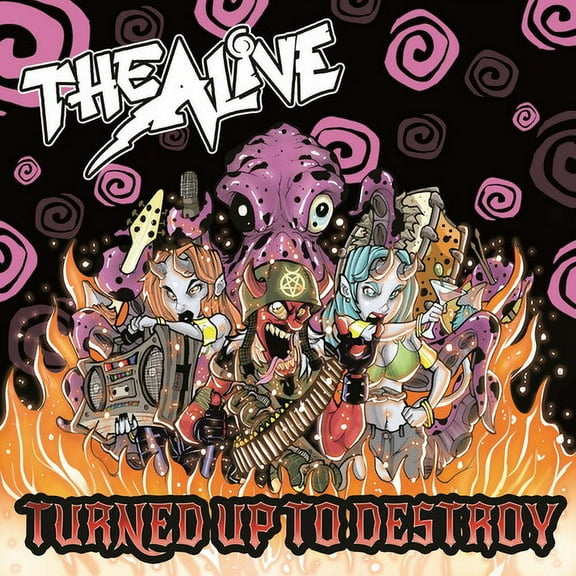 Alive - Turned Up To Destroy - Music & Performance - CD