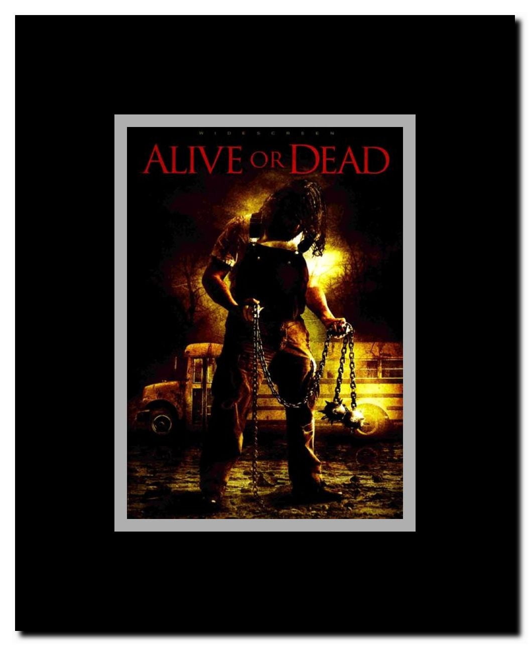 Alive or Dead Framed Movie Poster