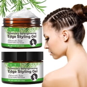 Aliver 2-in-1 Edge Styler Gel & Hair Care   Rosemary & Biotin for Styling + Health, 120g 2 Pack