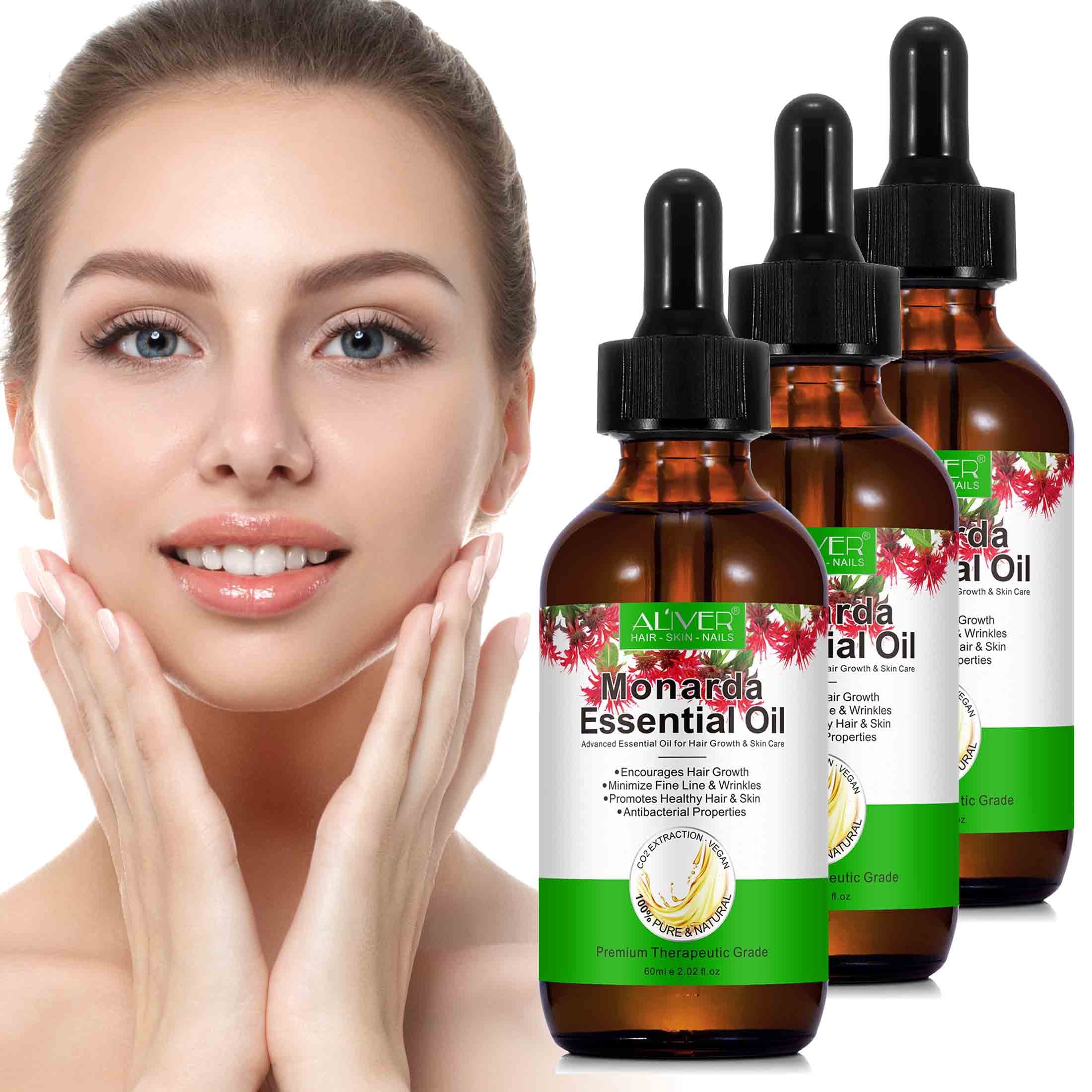 Aliver 3-Pack Monarda Essential Oil,100% Pure & Natural,Co2