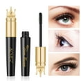 thumbnail image 1 of Aliver 4D Silk Fiber Lash Mascara Extension Voluminous Fiber Mascara Waterproof & Smudge-Proof Mascara - Natural Volume Mascara -Easy to Remove-Black, 1 of 8