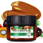 Aliver Batana Oil Hair Mask-100% Natural Hair Oil Strengthens & Nourishes Hair-Prevents Dryness, Frizz and Split Ends for All Hair Types,2.1 fl.oz