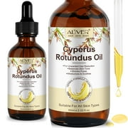 Aliver Cyperus Rotundus Oil for Hair Removal, Reduce Unwanted Body Hair, 2.02floz