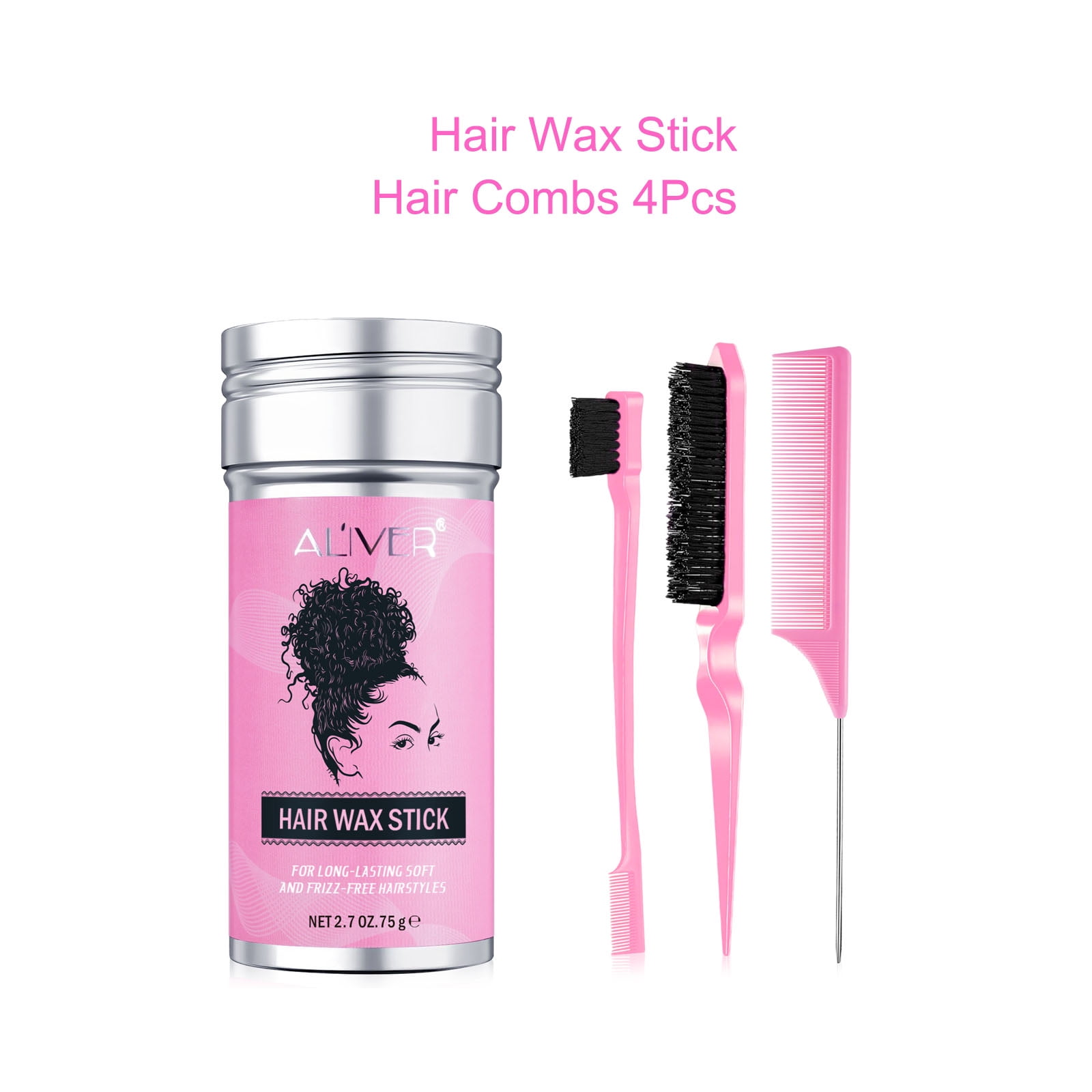 Hair Wax Stick Für Frauen & Männer – Glättet Flyaways, Bändigt Frizz, Perfekt Für Pferdeschwanz Und Buns